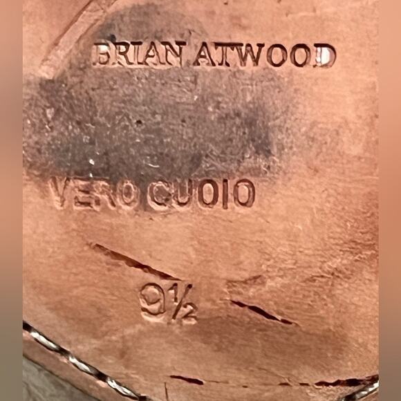 B Brian Atwood Joelle Snakeskin Point Toe Pump Natural Unique colors size 9.5 - Picture 6 of 8